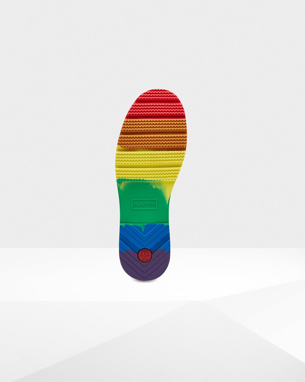 Hunter Play Støvler Dame Sort | Original Pride Flatform Rain | WOFGQ-8169